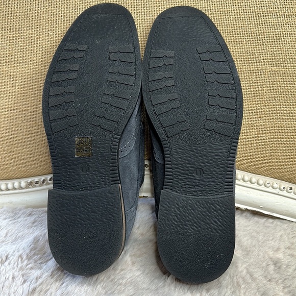 Bruno Marc | Blue-Gray Suede Wingtips Men’s 11 - Picture 10 of 13